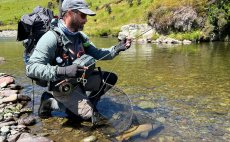 Fly Rod Guideline NT11 Trout Series - In Action
