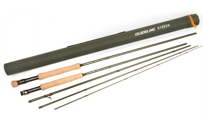 Fly Rod Guideline Stoked Fly Rod Guideline Stoked 8'6" #4 4-piece