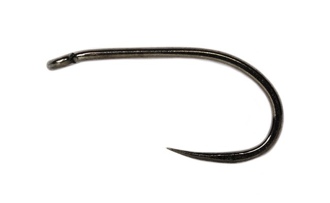 Fly Tying Hook Fulling Mill Grab Gape Heavy Black Nickel BL Fly Tying Hook Fulling Mill Grab Gape Heavy Black Nickel BL, No 8, 50 pcs