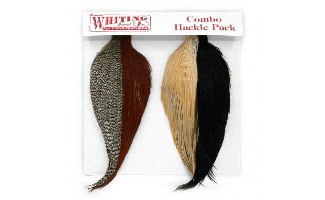 Introductory Hackle Pack Whiting Four 1/2 Capes Introductory Hackle Pack Whiting Four 1/2 Capes