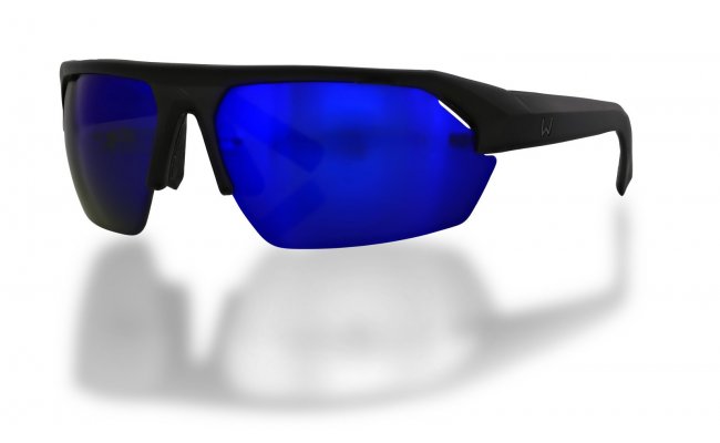 Polarised Glasses Westin W6 Sport 25 Matte Black High Light Polarised Glasses Westin W6 Sport 25 Matte Black High Light LB Smoke LM Blue AR Blue