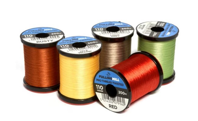 Pro Thread Twisted Fulling Mill 110 Den Pro Thread Twisted Fulling Mill 110 Den White