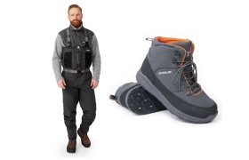 SET Waders Guideline Laxa Zip + Wading ... SET Waders Guideline Laxa Zip + Wading Boots Laxa Rubber Sole