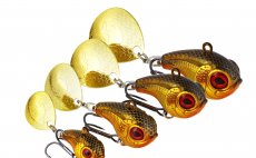 Spinner Westin Dropbite Spin Tail Jig Gold Rush