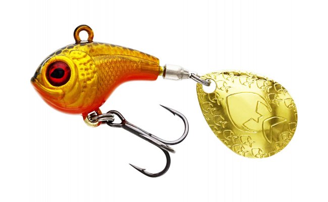 Spinner Westin Dropbite Spin Tail Jig Gold Rush Spinner Westin Dropbite Spin Tail Jig Gold Rush - 8 g; 2.6 cm