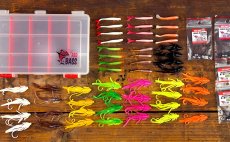 Spinning Lures Set RedBass Ice Fishing