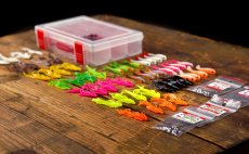 Spinning Lures Set RedBass Ice Fishing