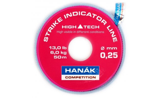 Strike Indicator Line Hank Competition 50 m Fluo Pink Strike Indicator Line Hank Competition 50 m Fluo Pink, 0.20 mm, 4.0 kg