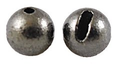 Tungsten Beads Knapek Hooks Slotted K+ Black Nickel