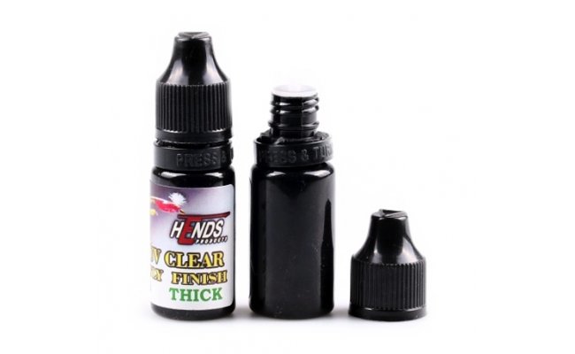 UV Clear Fly Finish Thick Hends UV Clear Fly Finish Thick Hends - 10 ml, Transparent