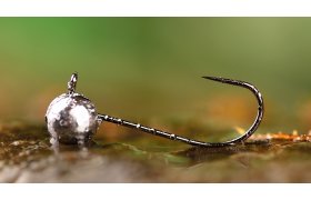 Barbless Jig Hooks With Head RedBass ... Barbless Jig Hooks With Head RedBass Competition Strong #6 - 19 mm, 0,5 g