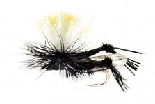 Cricket Black Hi-Vis Parachute