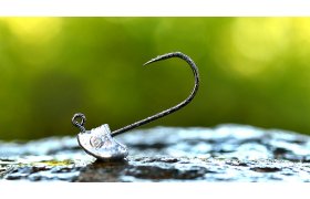 Barbless Jig Hooks With Head RedBass ... Barbless Jig Hooks With Head RedBass StandUp Pro Sickle #8 - 13 mm, 1,0 g