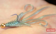 Gummy Nymph RedBass Nr. 1 L - 80 mm - Baiting options