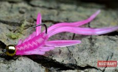 Gummy Nymph RedBass Nr. 1 L - 80 mm - Baiting options