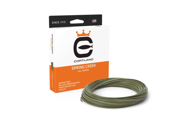 Fly Line Floating Cortland 444 SPRING CREEK Classic Fly Line Floating Cortland 444 SPRING CREEK Classic WF #2 - Olive