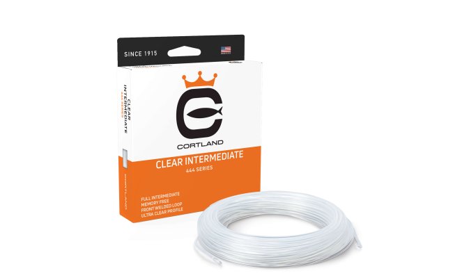 Fly Line Intermediate Cortland 444 CLEAR INTERMEDIATE Classic Fly Line Intermediate Cortland 444 CLEAR INTERMEDIATE Classic WF #4 - Clear