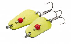 Trout Spoon Kinetic Bond Yellow & Nervous Black
