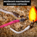 Gummy Micro Tails RedBass XS - 35 mm - Rigging options