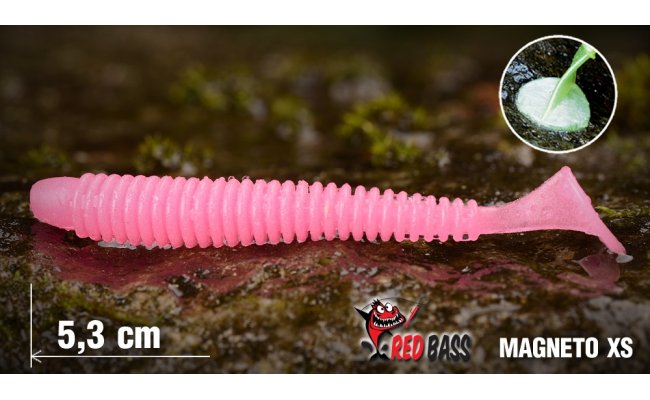 Gummy Ripper RedBass Magneto XS - 53 mm Gummy Ripper RedBass Magneto XS - 53 mm Signal Pink UV