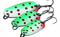 Trout Spoon Kinetic Volda Green & Silver