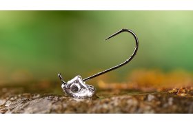 Barbless Jig Hooks With Head RedBass ... Barbless Jig Hooks With Head RedBass StandUp Pro Competition #6 - 18 mm, 1,0 g