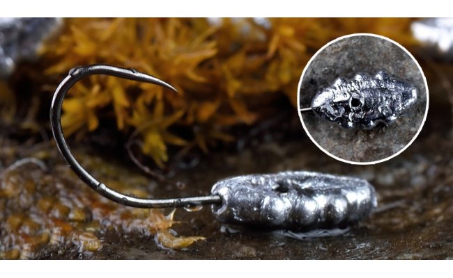 Barbless Hooks Marmyshka RedBass Bug  BL #10 Barbless Hooks Marmyshka RedBass Bug  BL #10, 0,6 g