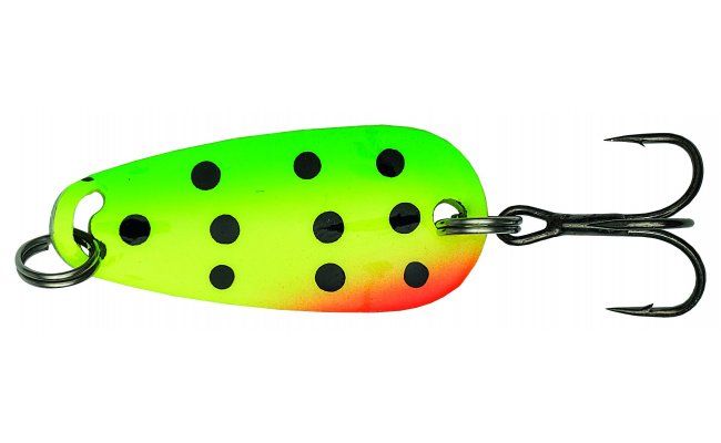 Trout Spoon Kinetic Volda Green & Yellow Trout Spoon Kinetic Volda Green & Yellow 5 g