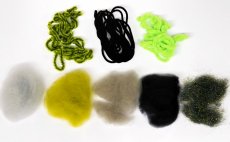 Barry Ord Clarke's Flytyng Material Pack Veniard