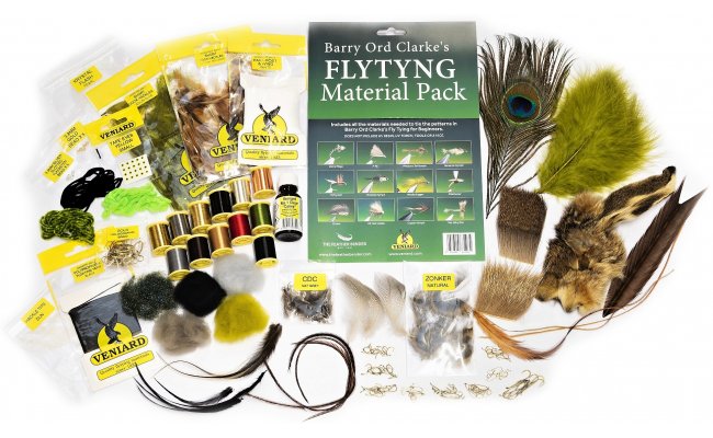 Barry Ord Clarke's Flytyng Material Pack Veniard Barry Ord Clarke's Flytyng Material Pack Veniard