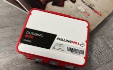 Dubbing Box Fulling Mill - A Blank Card To Match The Compartments