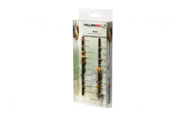 Premium Chalk Stream Fulling Mill - Fly Selection Premium Chalk Stream Fulling Mill - Fly Selection