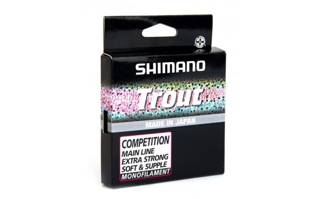 Monofilament Line Shimano Trout Competition 150 m Monofilament Line Shimano Trout Competition 150 m; 0.12 mm; 1.29 kg; Red