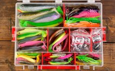 Spinning Lures Set RedBass Perch, Zander, Pike & Trout "Cheburashka"
