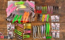 Spinning Lures Set RedBass Perch, Zander, Pike & Trout "Cheburashka"