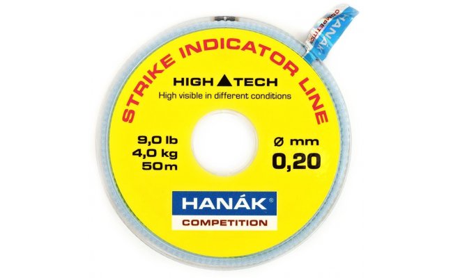 Strike Indicator Line Hank Competition 50 m Fluo Yellow Strike Indicator Line Hank Competition 50 m Fluo Yellow, 0.20 mm, 4.0 kg