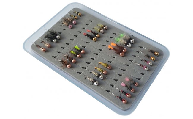 TOP Big Tungsten Nymphs For Trout - Fly Selection TOP Big Tungsten Nymphs For Trout - Fly Selection - 32 Flies