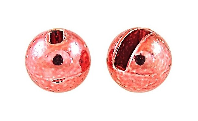 Tungsten Beads Knapek Hooks METALLIC Pink Orange Tungsten Beads Knapek Hooks METALLIC Pink Orange 2,0 mm, 10 pcs