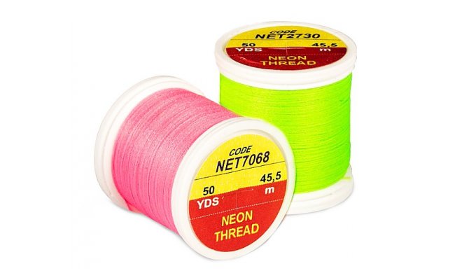 Tying Thread Hends UV Neon Tying Thread Hends UV Neon Fluo Orange Light 