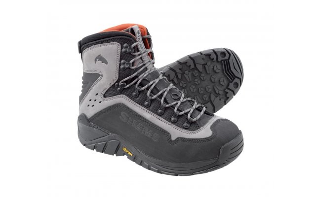 Wading Boots Simms G3 Guide Vibram Soles Steel Grey Wading Boots Simms G3 Guide Vibram Soles Steel Grey 7/40