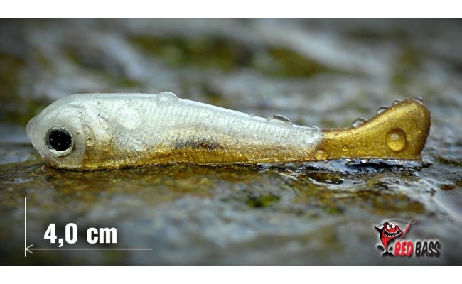 Gummy Minnow RedBass SSF 1B - 40 mm Gummy Minnow RedBass SSF 1B - 40 mm DB