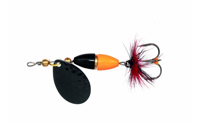 Spinner Kinetic Fizz Black Orange & Gold Ribbon Spinner Kinetic Fizz Black Orange & Gold Ribbon 5 g