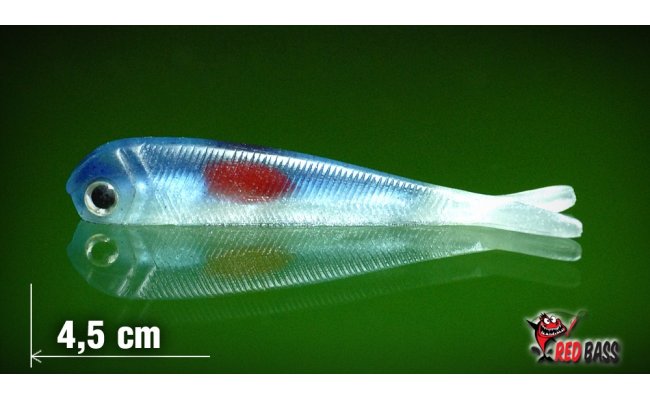Gummy Minnow RedBass SSR 1B - 45 mm Gummy Minnow RedBass SSR 1B - 45 mm FG