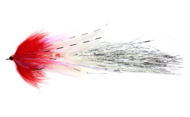 Articulated Whistler Red & White Articulated Whistler Red & White, Size 4/0