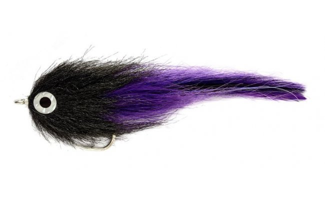 Black & Purple Brushy Black & Purple Brushy, Size 6/0
