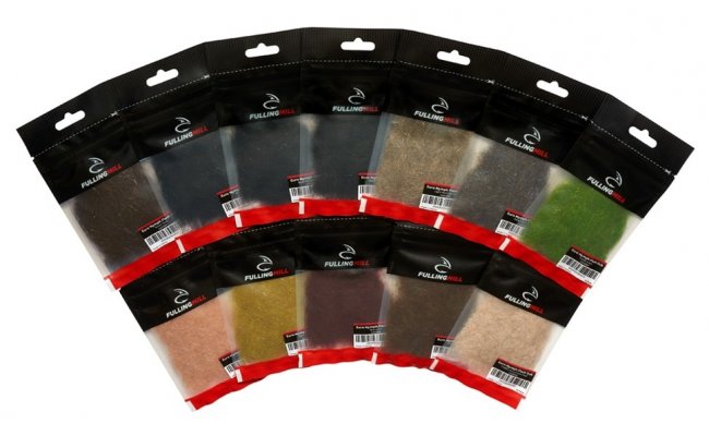 Dubbing Fulling Mill Euro Nymph Flash Dub Dubbing Fulling Mill Euro Nymph Flash Dub Brown Gold