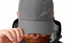 Fishing Cap Guideline Iconic May Solartech Charcoal