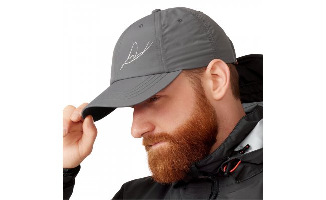 Fishing Cap Guideline Iconic May Solartech Charcoal Fishing Cap Guideline Iconic May Solartech Charcoal