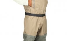 Fishing Waders Simms Tributary Stockingfoot Tan - Front Side