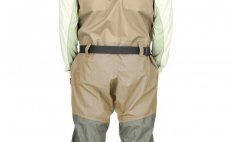Fishing Waders Simms Tributary Stockingfoot Tan - Back Side